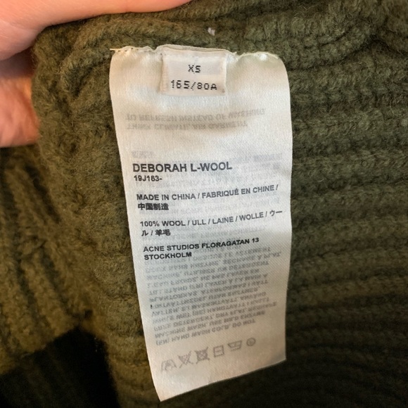 Acne Studios Deborah Wool sweater - Picture 5 of 5